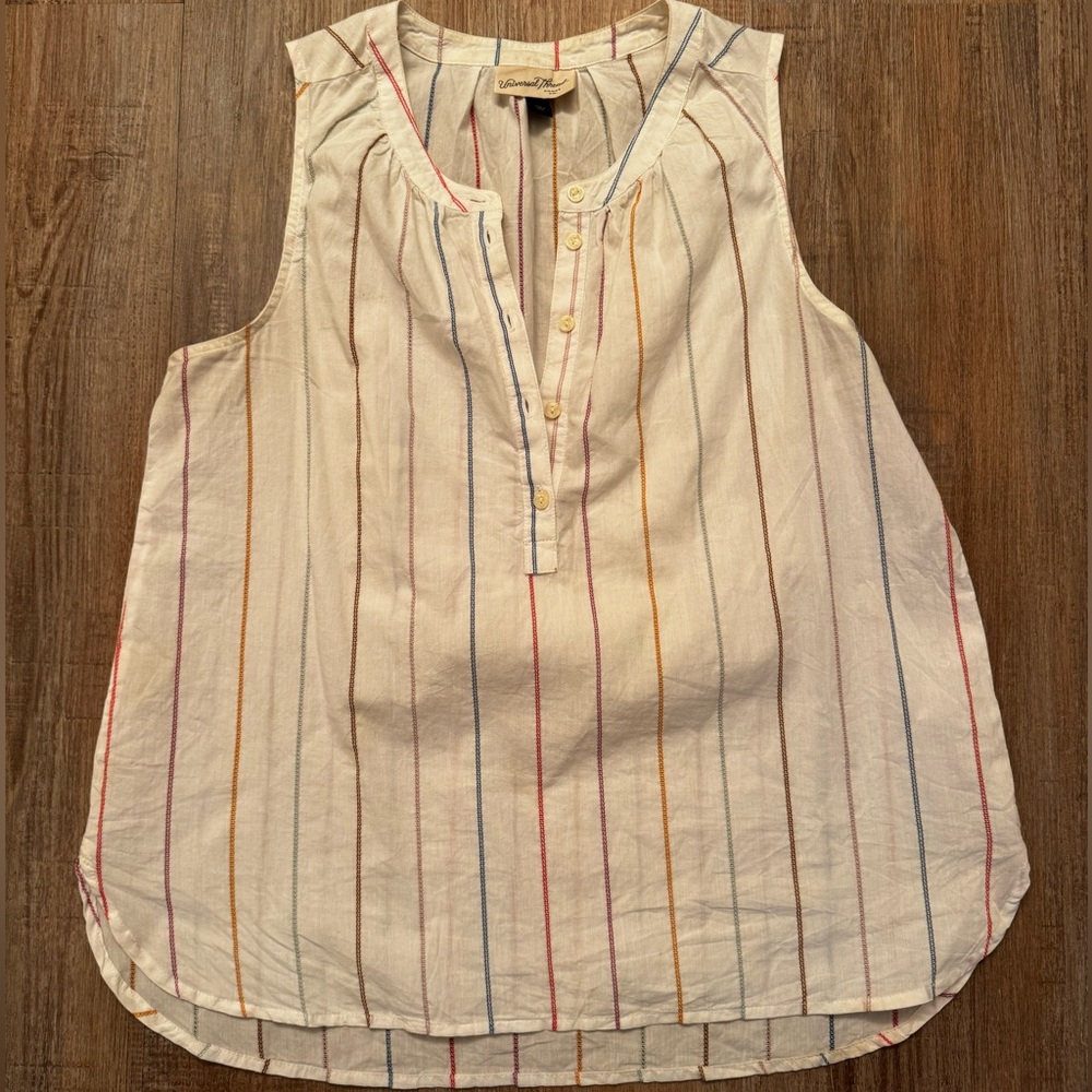 Universal Thread - Colorful Striped Sleeveless Top